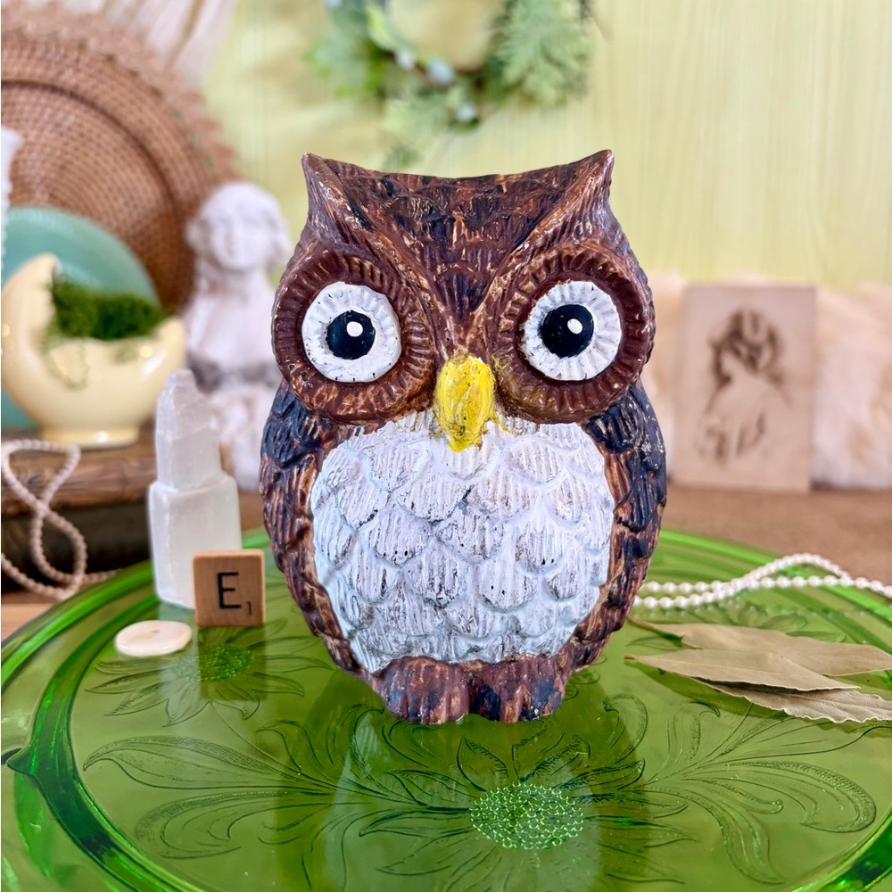 Vintage Metal Owl Art 🦉 Unique Home Decor / Gift / Wall / Nature / Bird